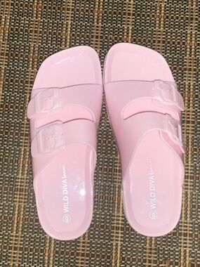 Women’s Wild Diva Pink Birkenstock Slides
